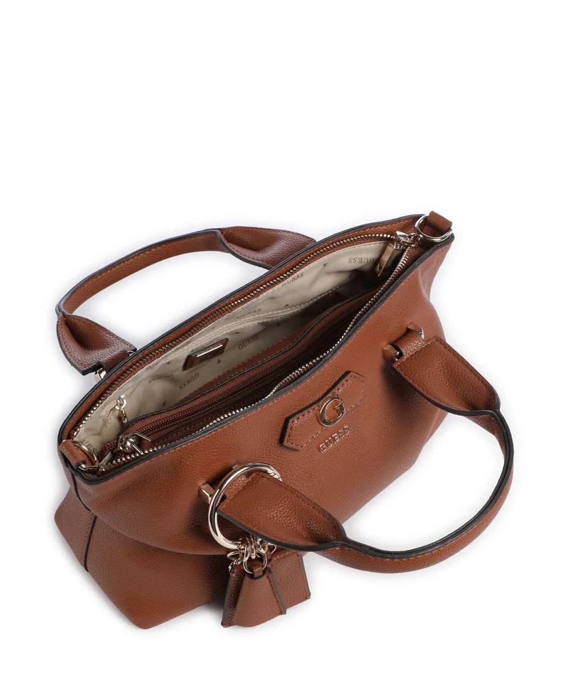 Guess Suzy Mini Sac à main cognac