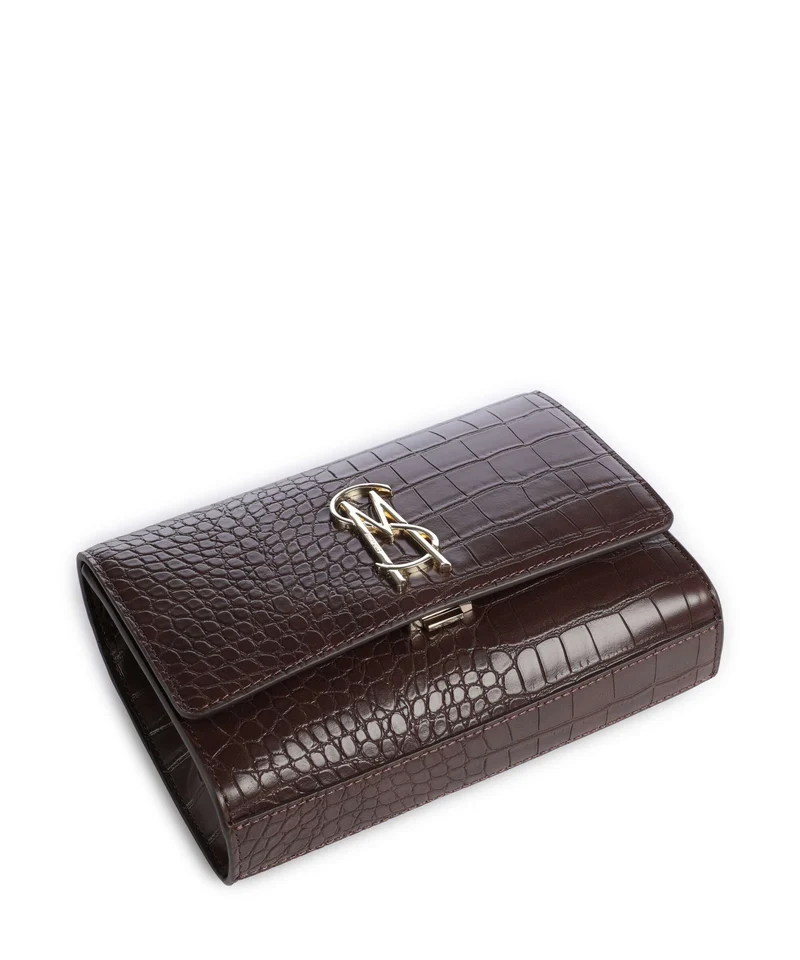 Steve Madden BRAMONIE Sac bandoulière chocolate/gold