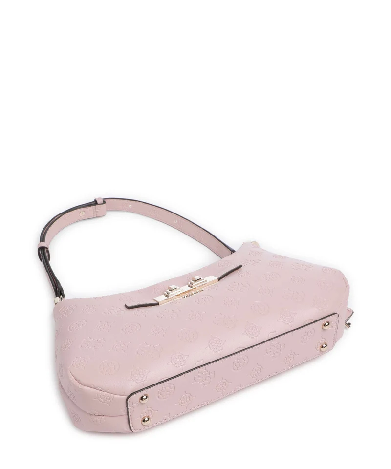 Guess Carmella Sac porté épaule light pink logo