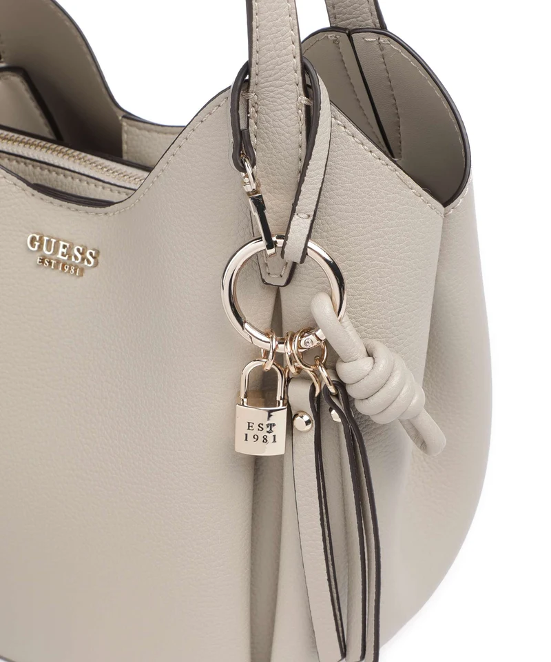 Guess Melody Sac porté épaule light taupe