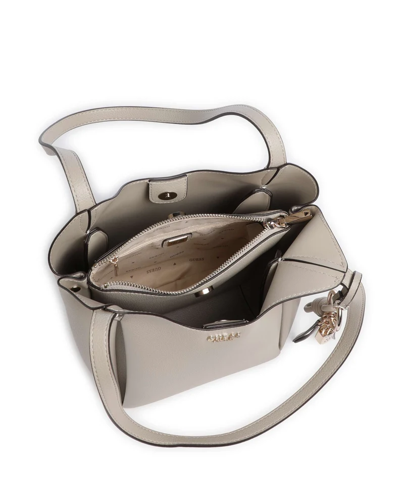 Guess Melody Sac porté épaule light taupe