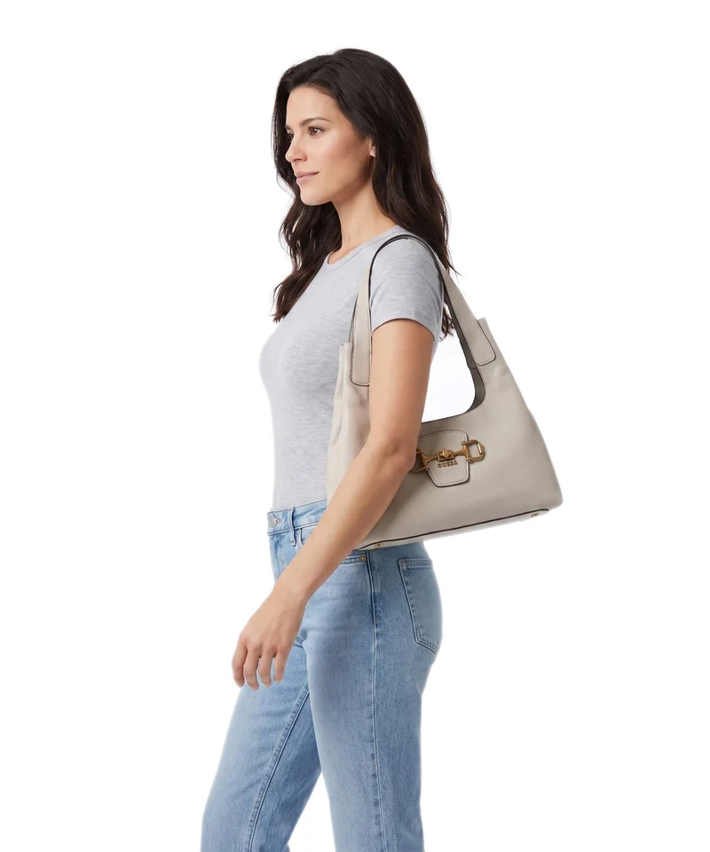 Guess Sunset Small Sac fourre-tout bone