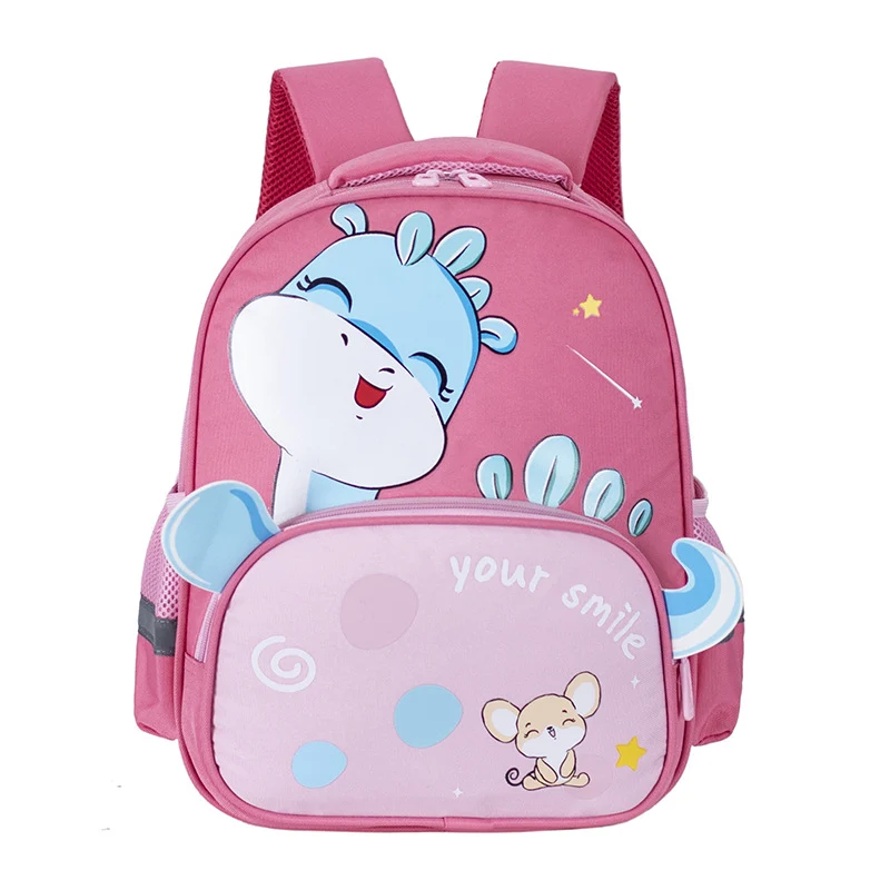 Cartable maternelle avec motif dinosaure mignon