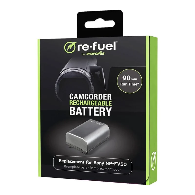 Pile Re-Fuel NP-FV50 pour Sony