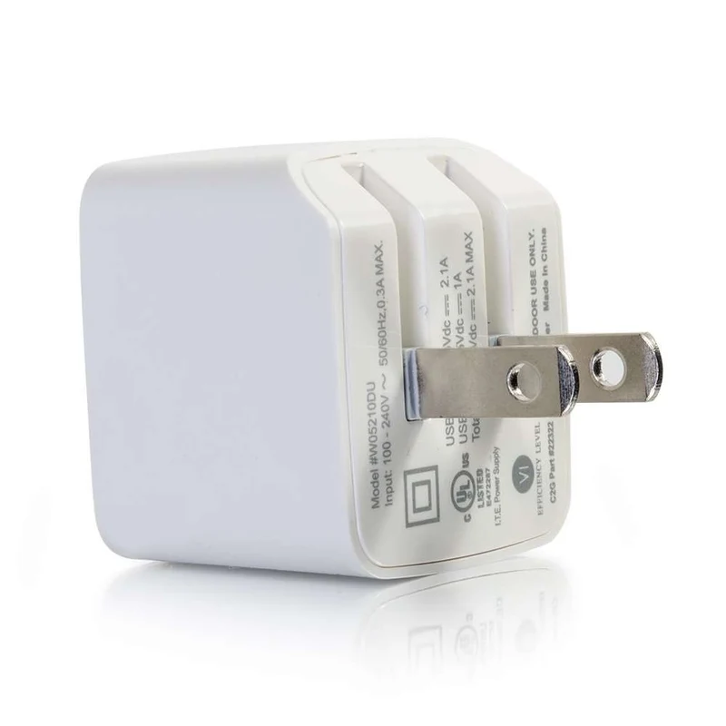 Chargeur mural double USB