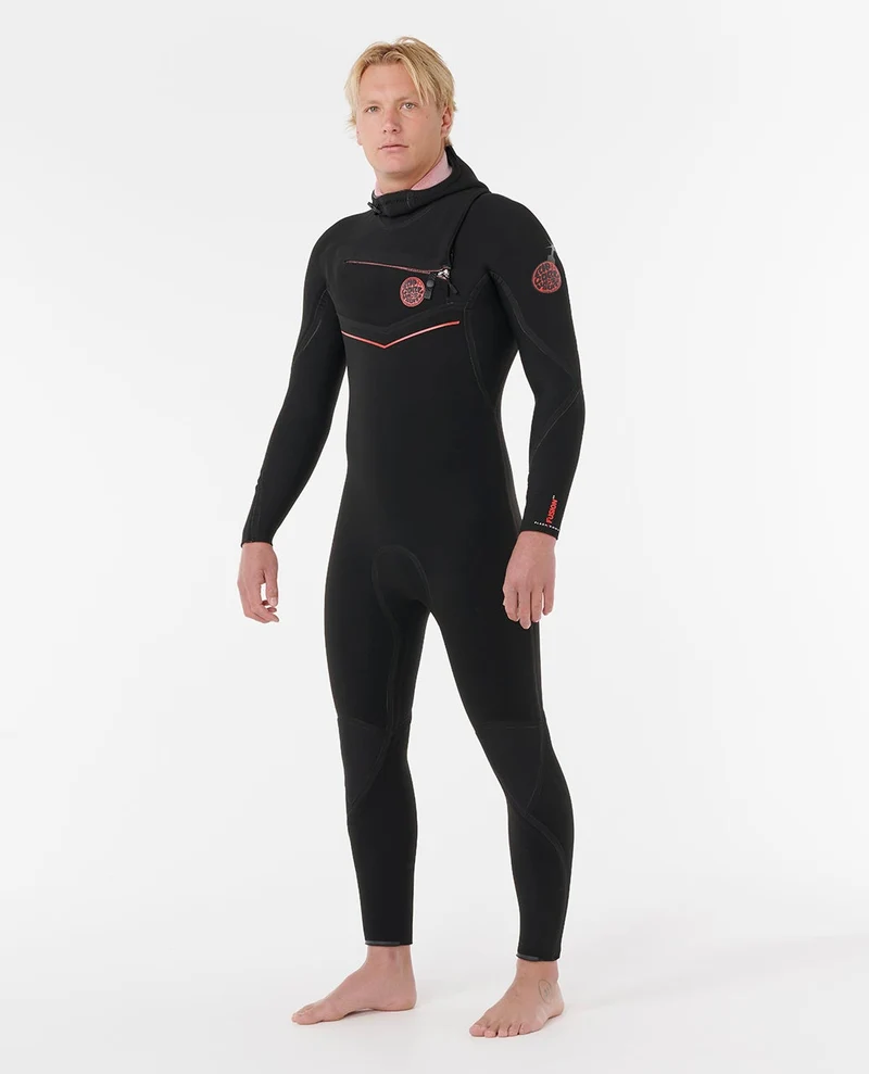 FlashBomb Fusion 4/3 Chest Zip With Hood Fullsuit Wetsuit
