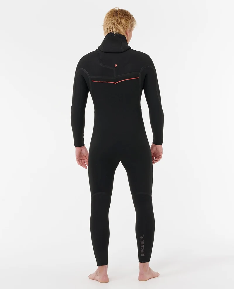 FlashBomb Fusion 4/3 Chest Zip With Hood Fullsuit Wetsuit