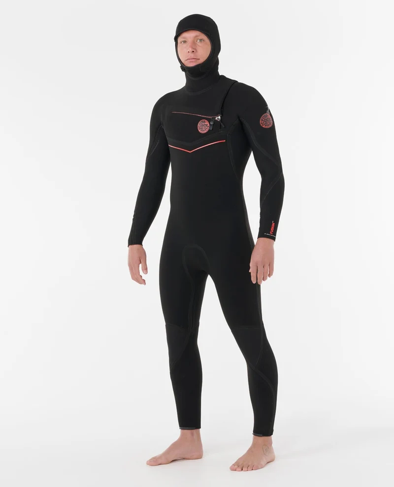 FlashBomb Fusion 4/3 Chest Zip With Hood Fullsuit Wetsuit