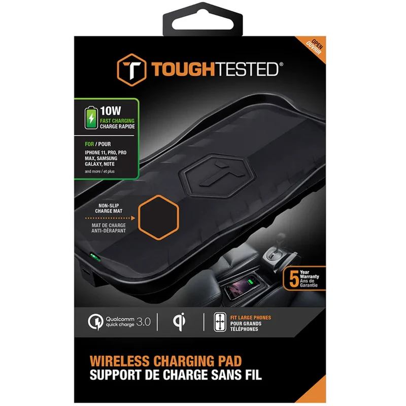 Tapis de charge rapide Sans-fil 10w Antidérapant
