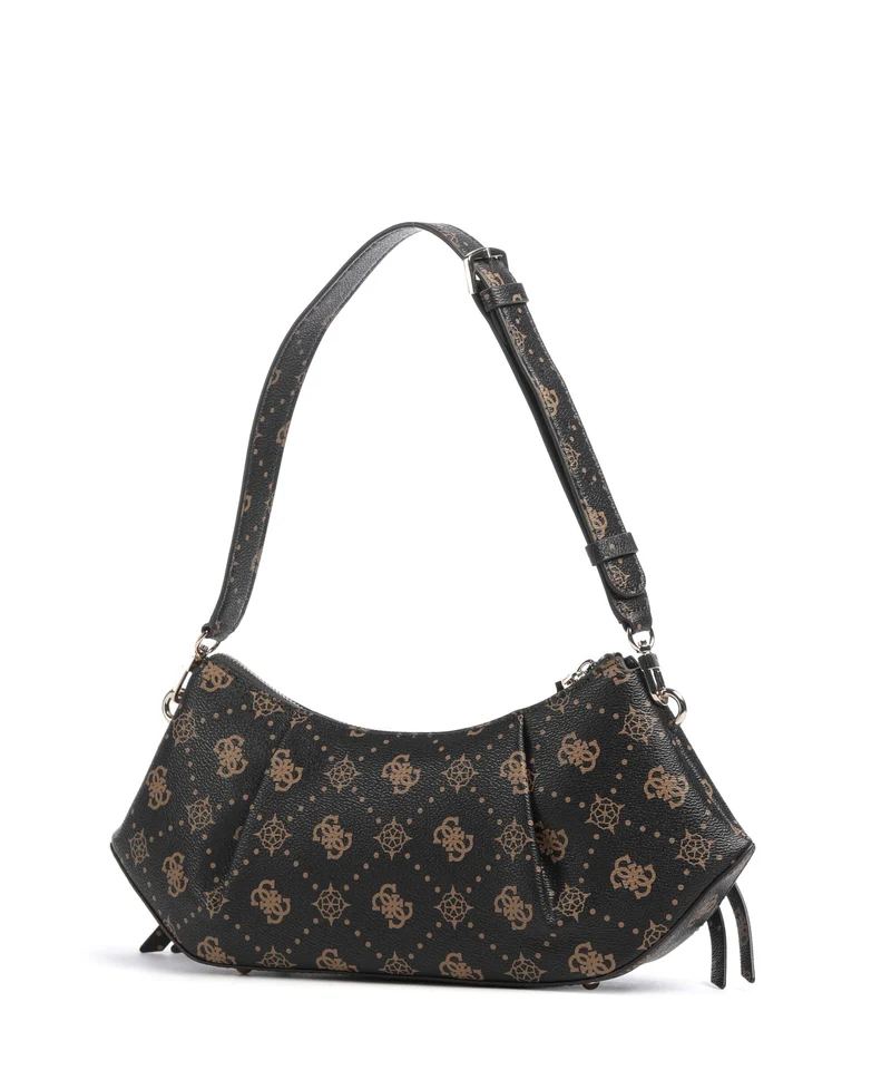 Guess Allegra Logo Sac porté épaule espresso logo