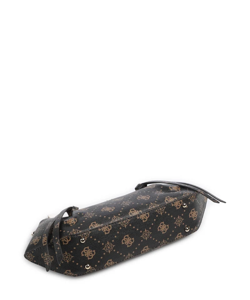 Guess Allegra Logo Sac porté épaule espresso logo