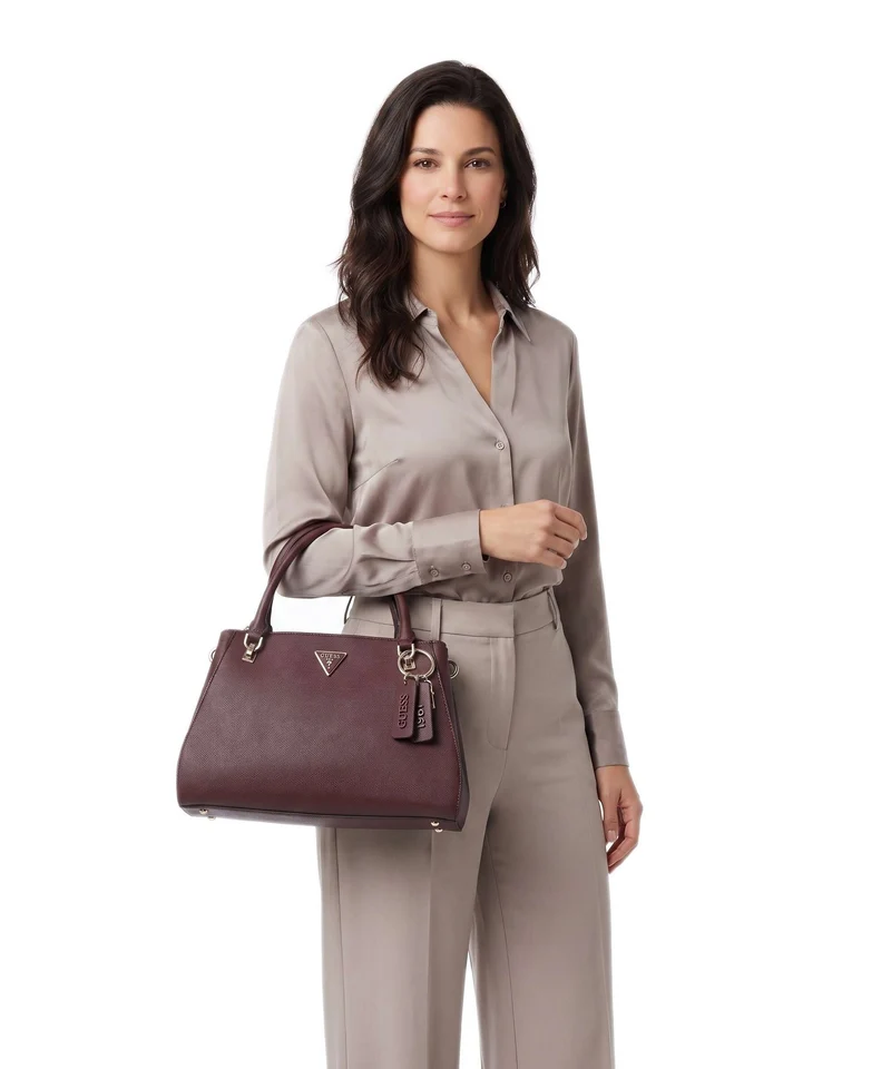 Guess Noelle II Luxury Sac à main burgundy