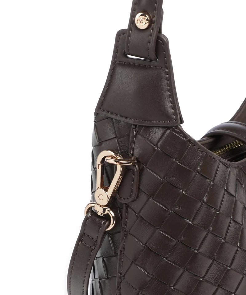 Dune London Dorset Sac porté épaule dark brown