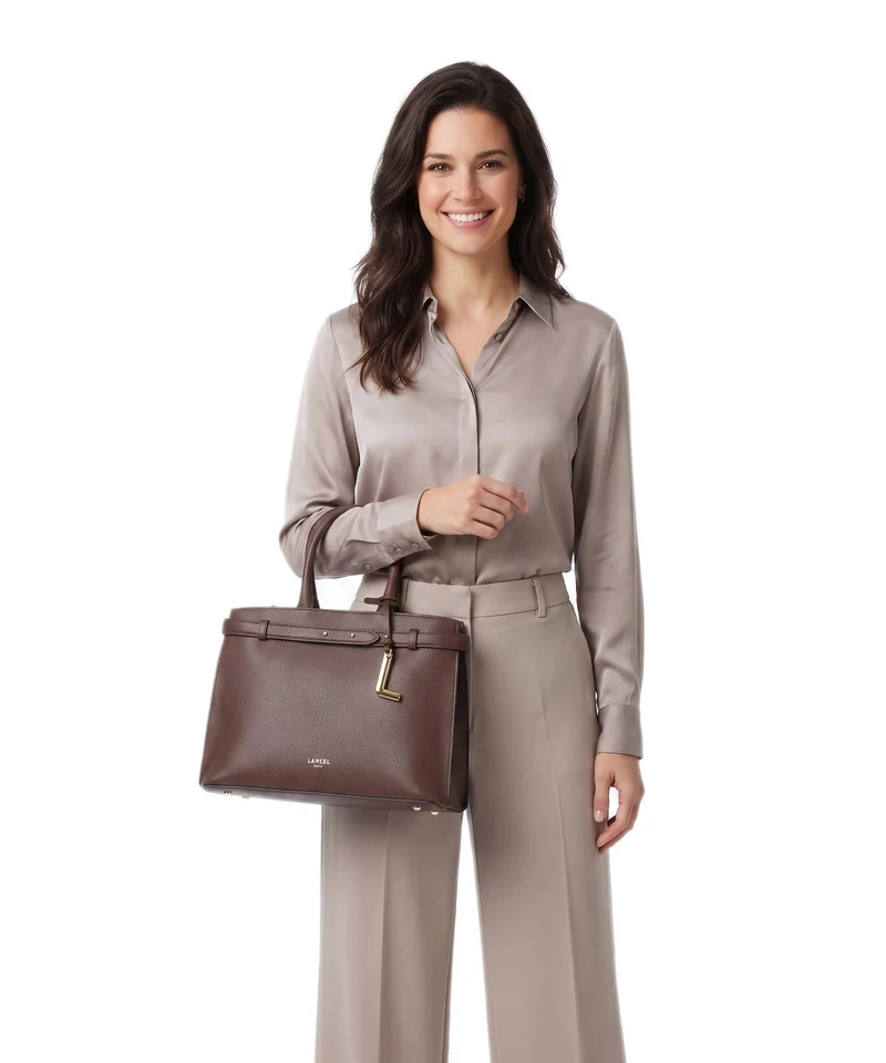 Lancel Faubourg M Sac à main coconut
