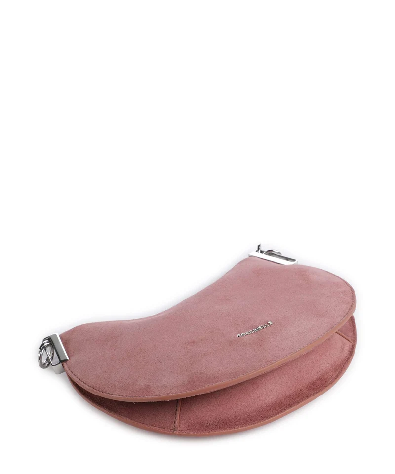 Coccinelle Sunup Suede Sac porté épaule winter rose