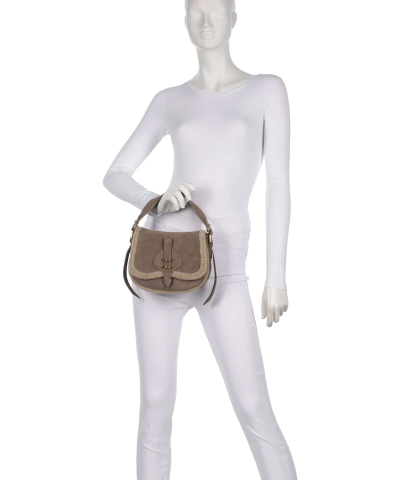Coccinelle Smash Suede Sac à main warm taupe