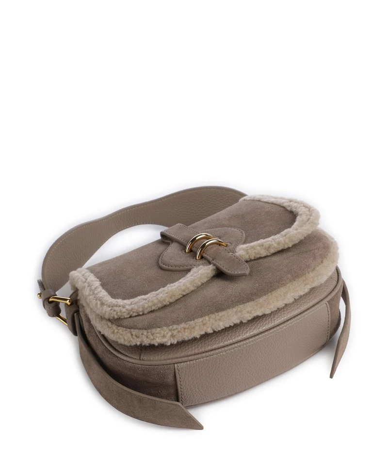 Coccinelle Smash Suede Sac à main warm taupe