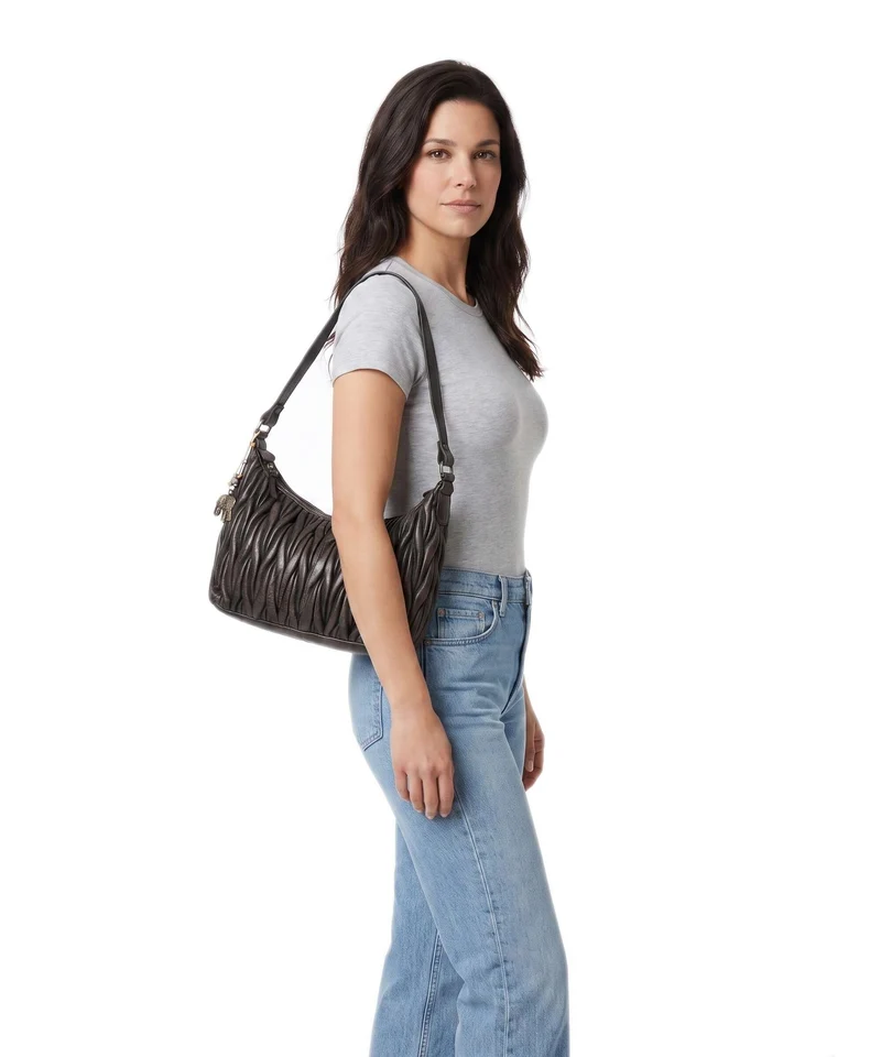 Anokhi Sac porté épaule vintage braun
