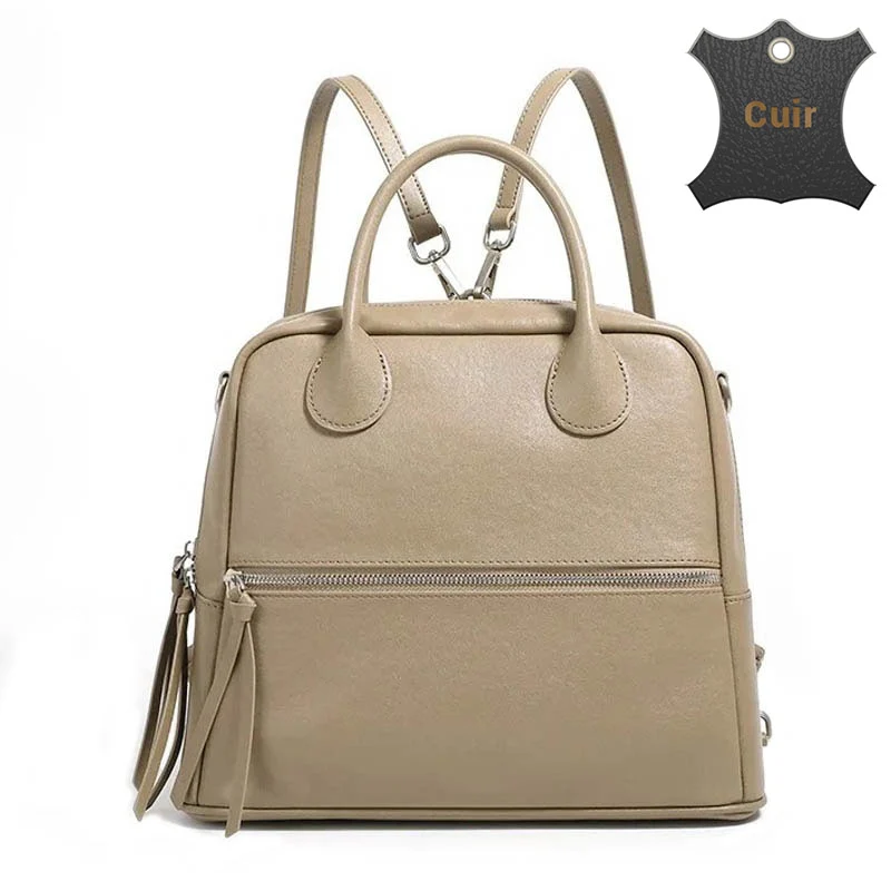 Fanny petit sac à dos femme cuir