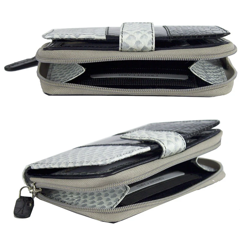 Din noir portefeuille femme original