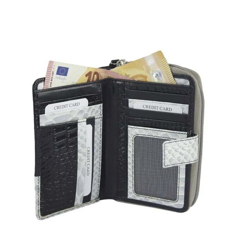 Din noir portefeuille femme original