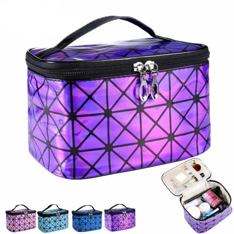 Vanity Voyage Maquillage Femme | Intérieur Spacieux Pu Oxford