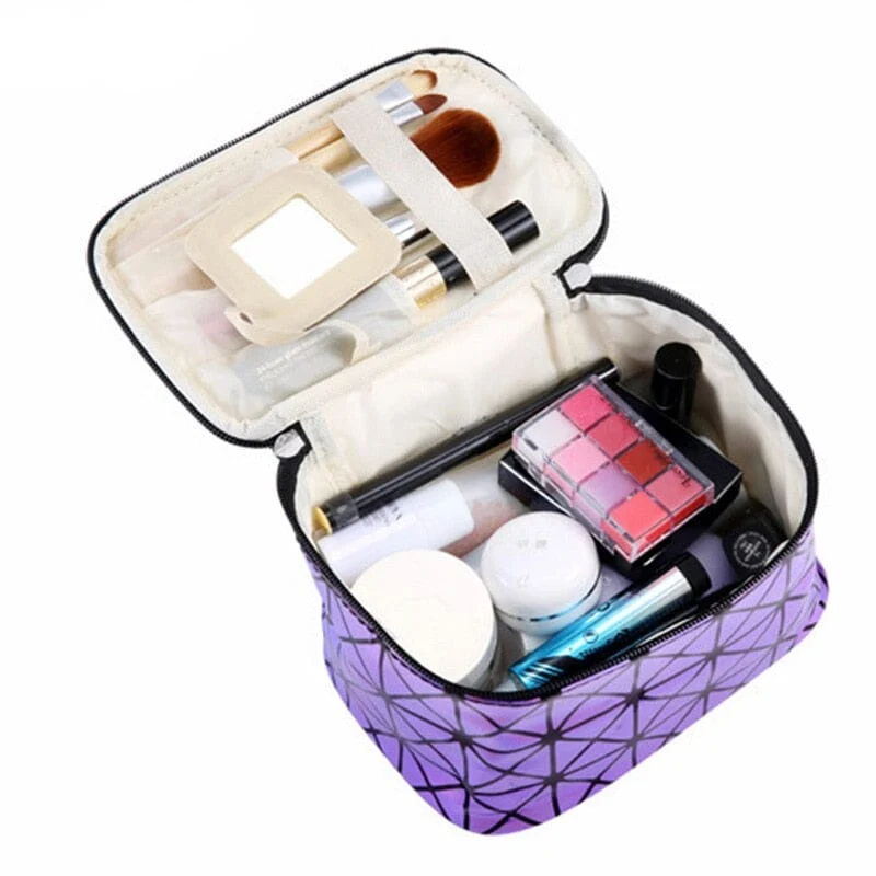 Vanity Voyage Maquillage Femme | Intérieur Spacieux Pu Oxford