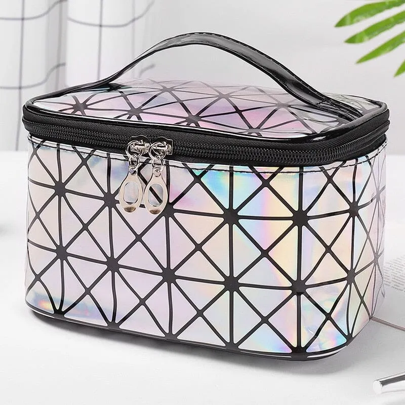 Vanity Voyage Maquillage Femme | Intérieur Spacieux Pu Oxford