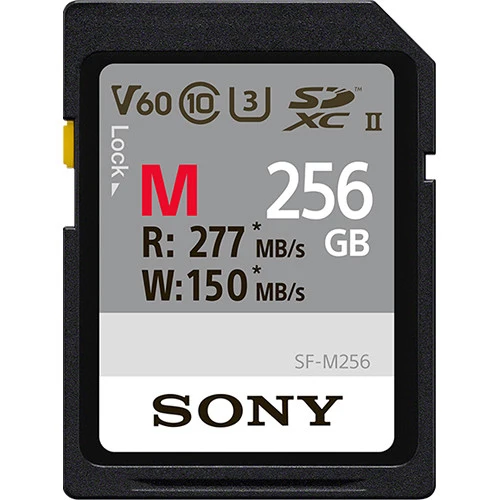 Carte Mémoire SDXC Série SF-M UHS-II V60 256GB