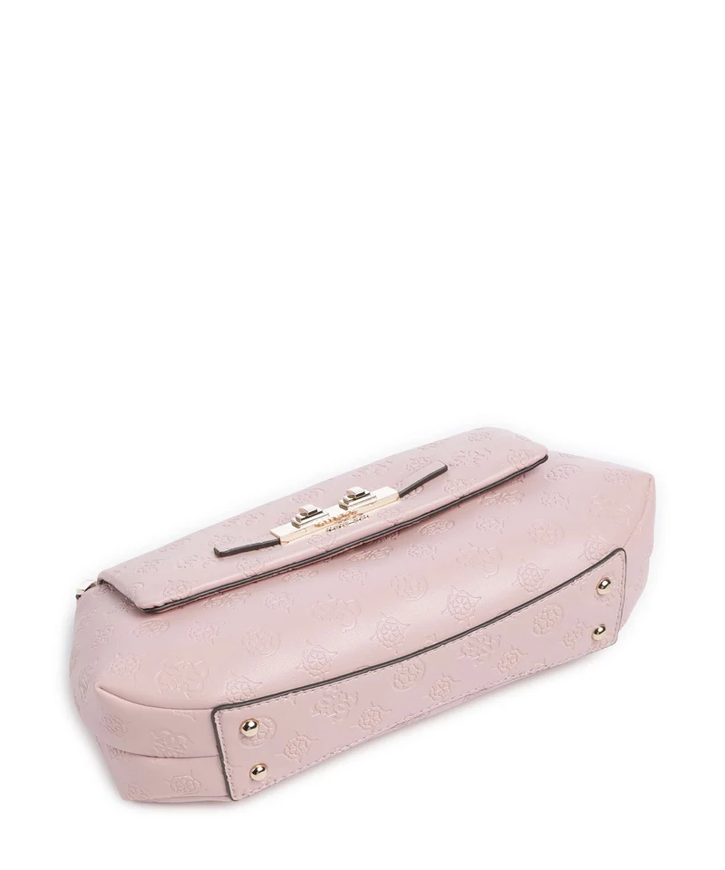 Guess Carmella Sac bandoulière light pink logo