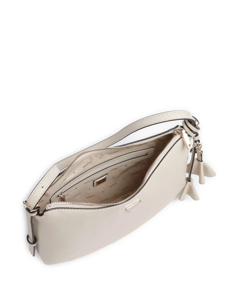 Guess Danielle Medium Sac porté épaule bone