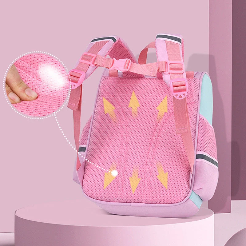 Cartable licorne arc-en-ciel pour enfant
