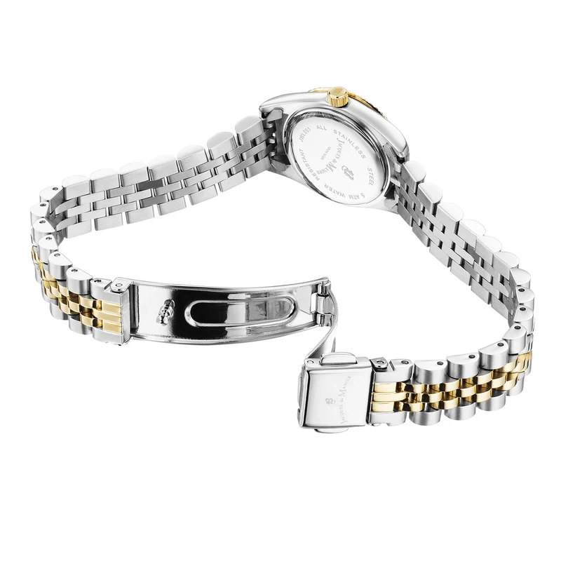 Jacques Du Manoir Inspiration 22mm Black MOP Women's Watch JWL05105