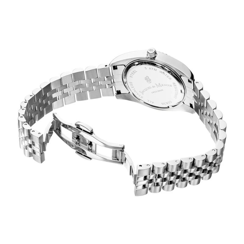 Jacques du Manoir Inspiration Femmes Montre Argent NRO.01