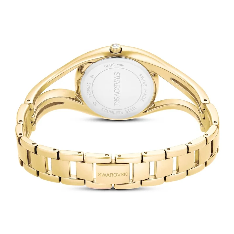 Swarovski Montre Hyperbola couleur or avec cadran blanc 5754534