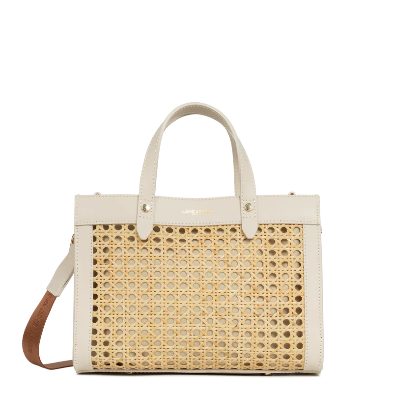 Petit sac cabas main - Cannage Rotin