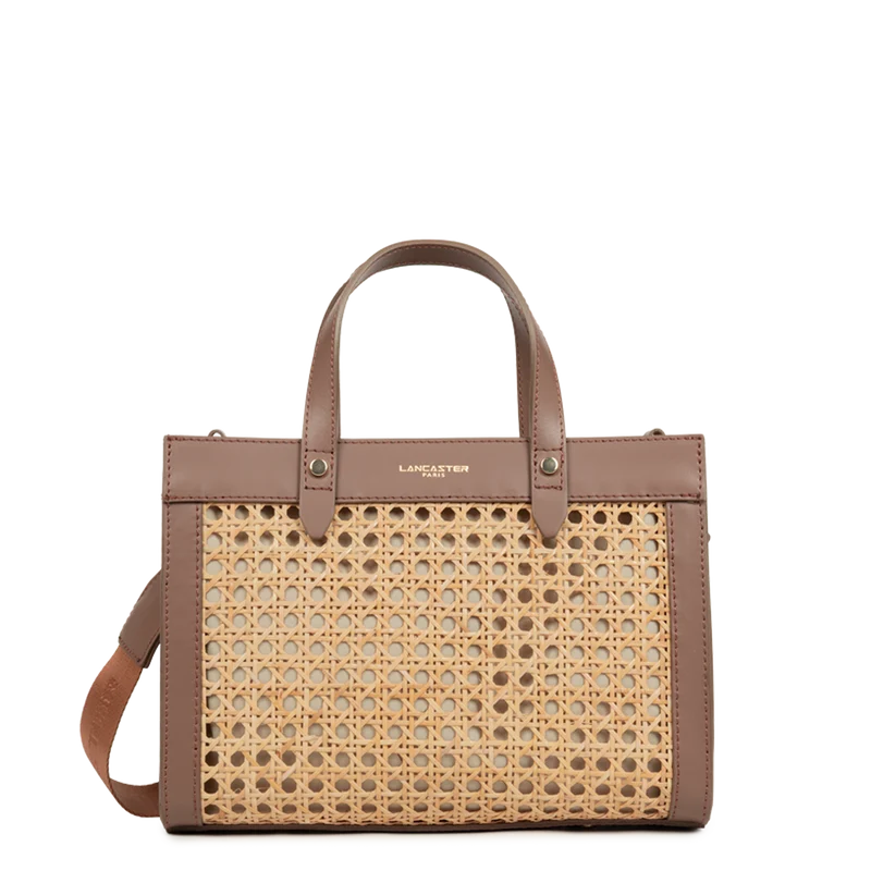 Petit sac cabas main - Cannage Rotin