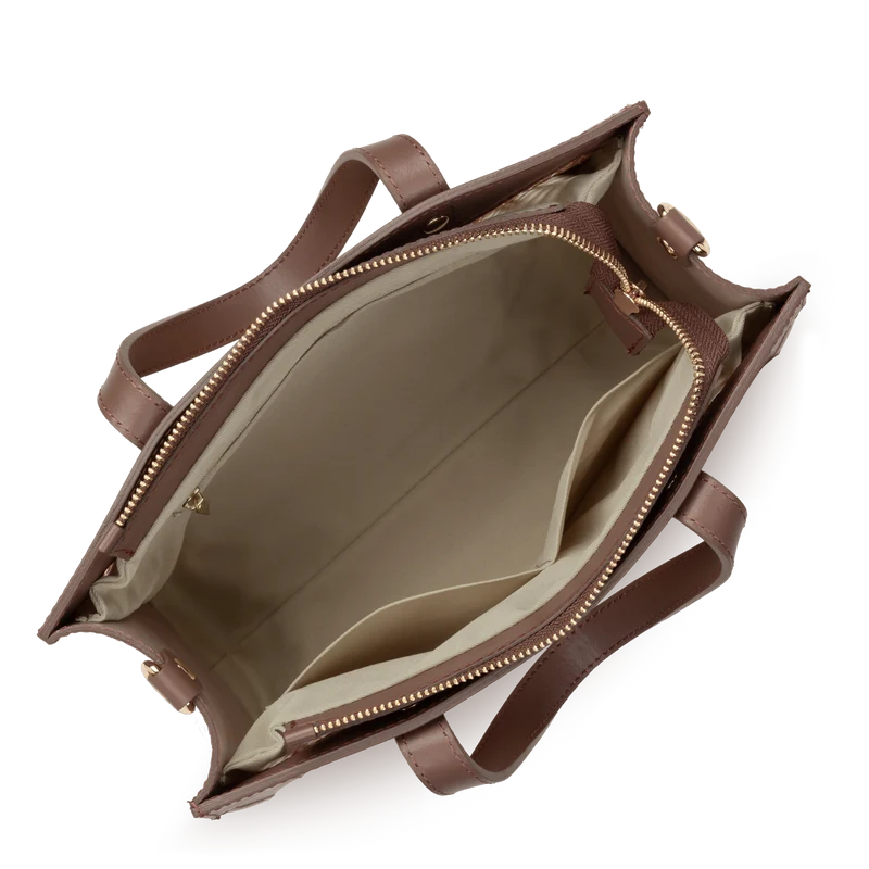 Petit sac cabas main - Cannage Rotin