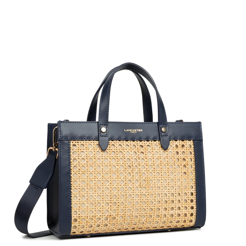 Petit sac cabas main - Cannage Rotin