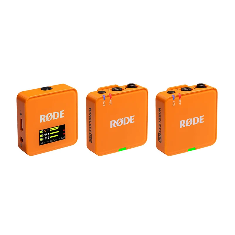 Microphone sans fil Wireless GO Génération 3 (Orange)