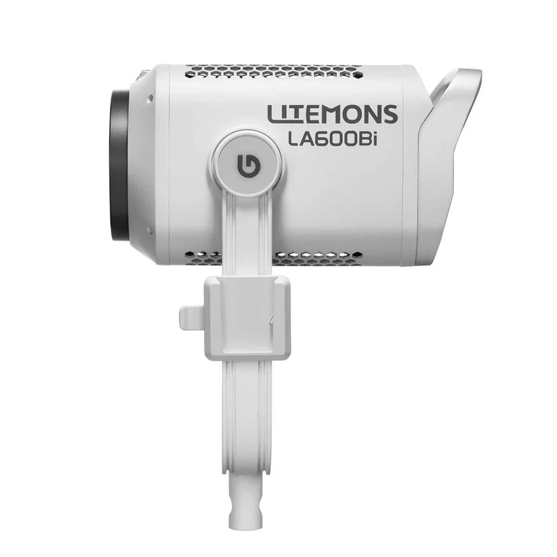 Lumière LED Litemons LA600Bi Bicolore avec Sac de Transport (Blanc)