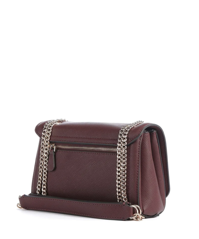 Guess Noelle II Sac porté épaule burgundy