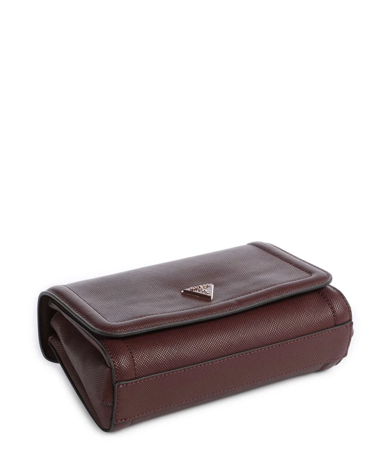 Guess Noelle II Sac porté épaule burgundy