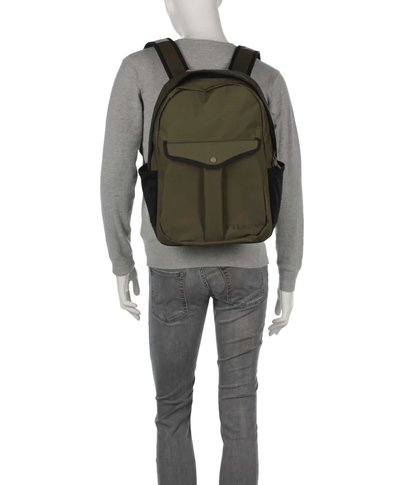 Filson Tin Cloth Sac à dos olive/black/covert