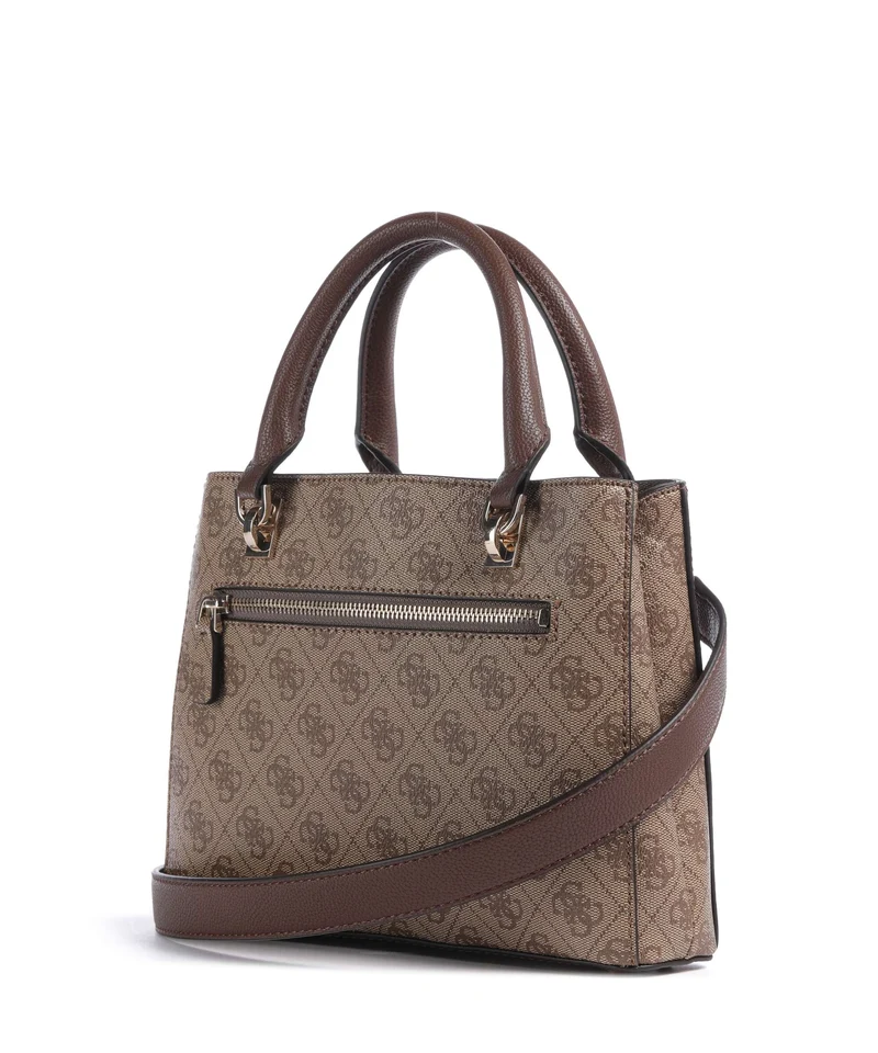 Guess Noelle II Small Sac à main latte logo/brown