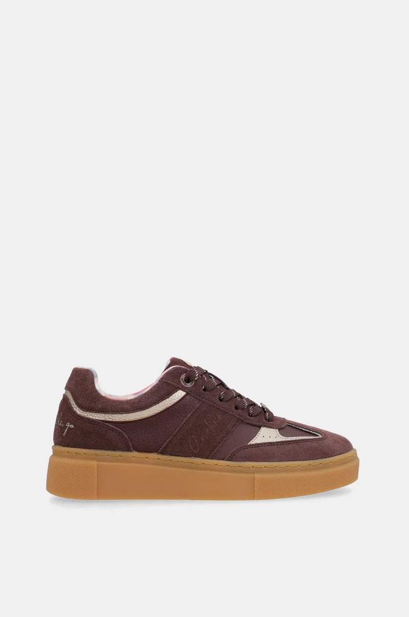 Baskets bordeaux Anekke
