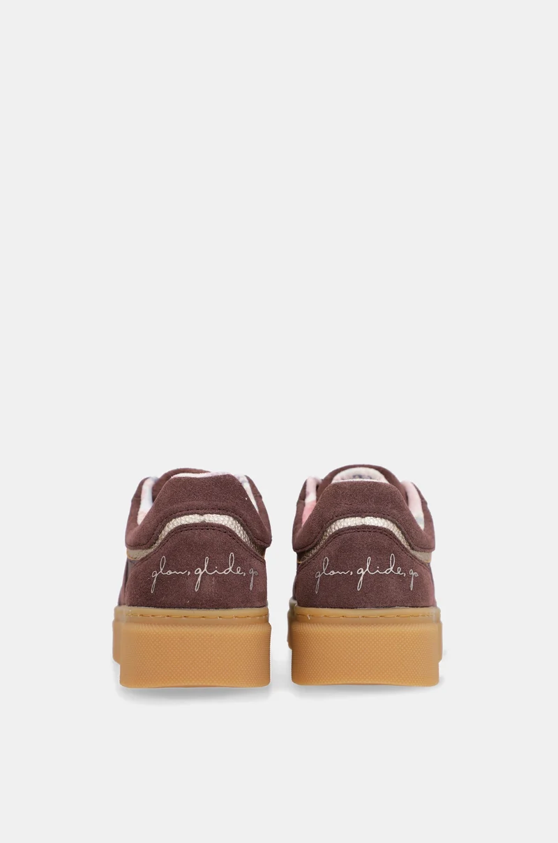 Baskets bordeaux Anekke