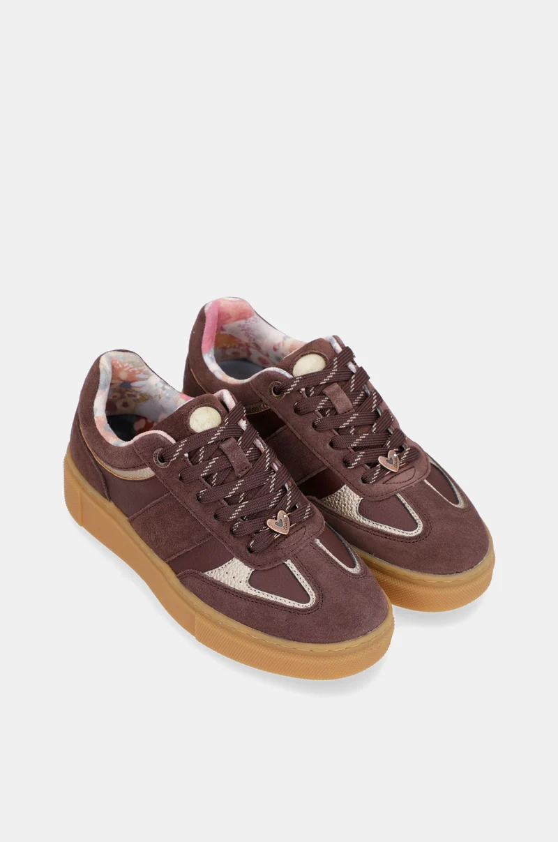Baskets bordeaux Anekke