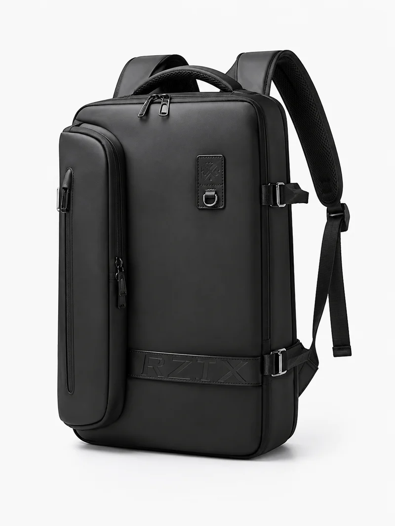 Sac À Dos Extensible Noir Pour Ordinateur Portable