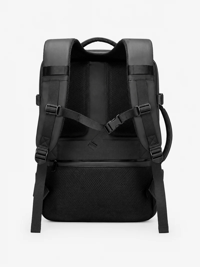 Sac À Dos Extensible Noir Pour Ordinateur Portable